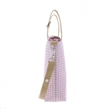 Bolso talega Vichy Rosa