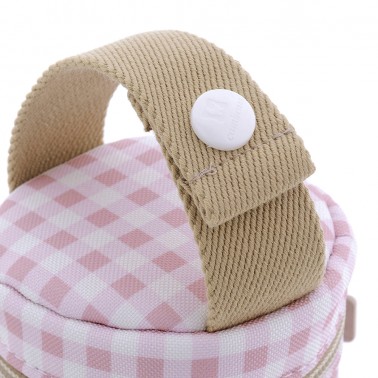 Portachupetes Vichy Rosa