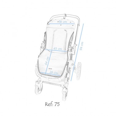Colchoneta silla Iris