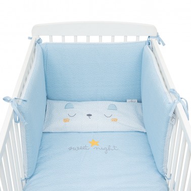 Protector cuna Volare Azul