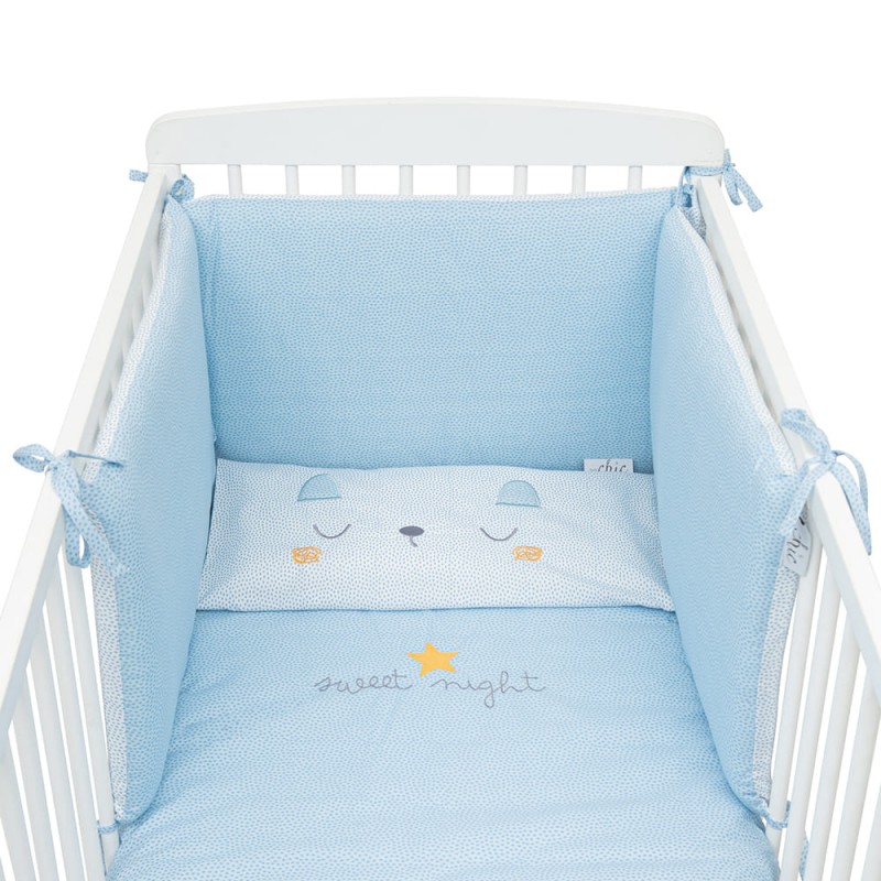 Protector cuna Volare Azul