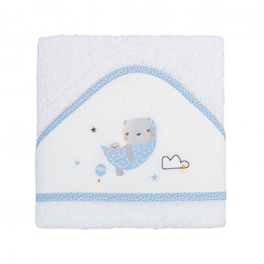 Maxicapa blanca Volare Azul