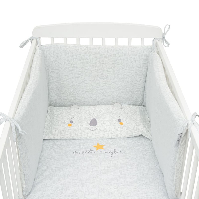 Protector cuna Volare Gris