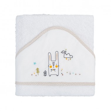 Maxicapa blanca Funny