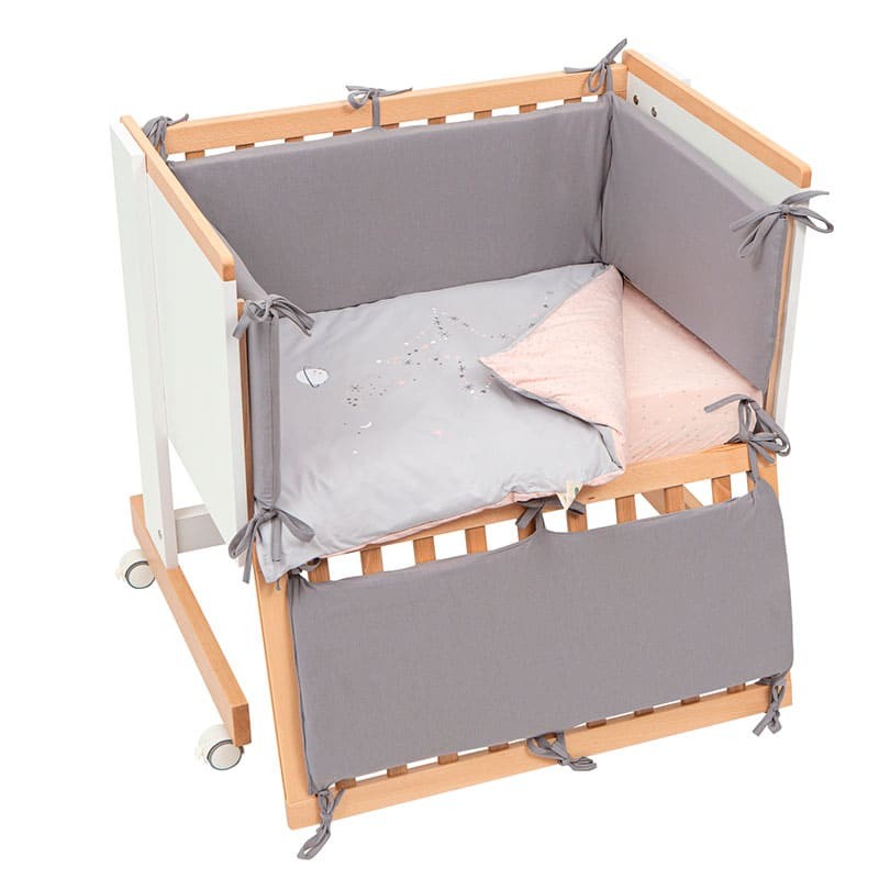 Minicuna colecho Planet Rosa