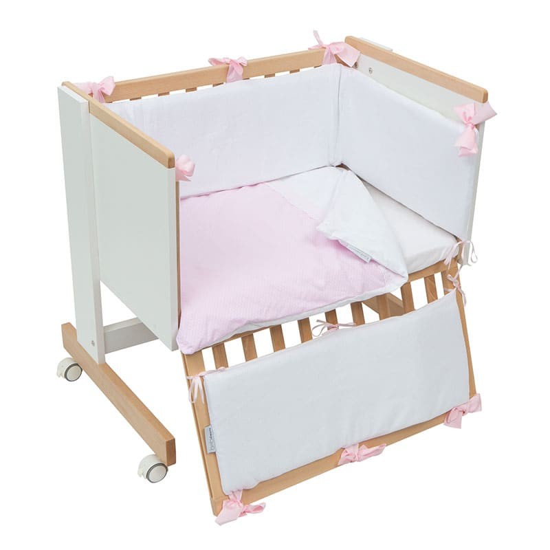 Minicuna colecho Venecia Rosa