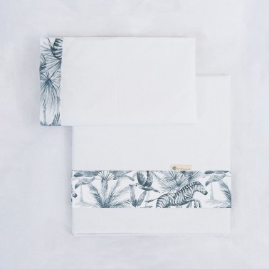 Sabanas Algodon Zebra