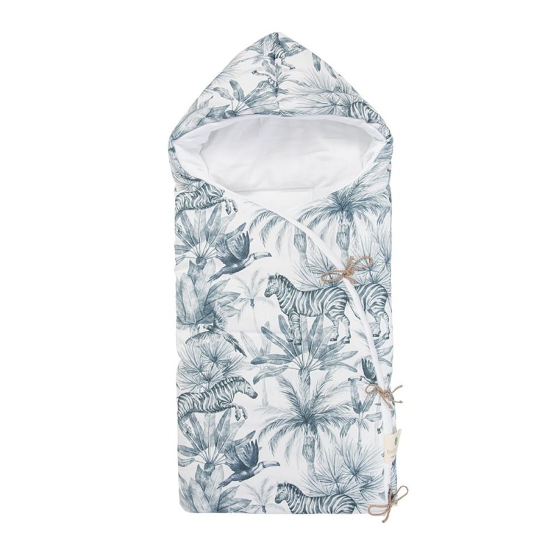 Saco arrullo con capucha Zebra