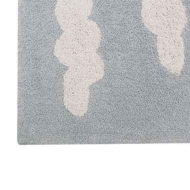 Alfombra lavable Clouds Grey