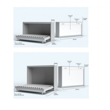 Cama abatible Horizontal Limited