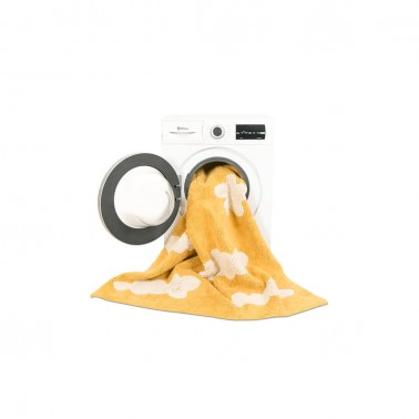 Alfombra lavable Clouds Mustard