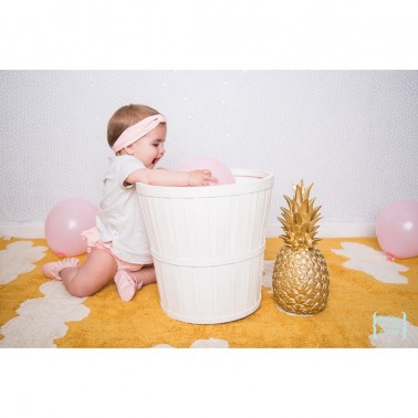 Alfombra lavable Clouds Mustard