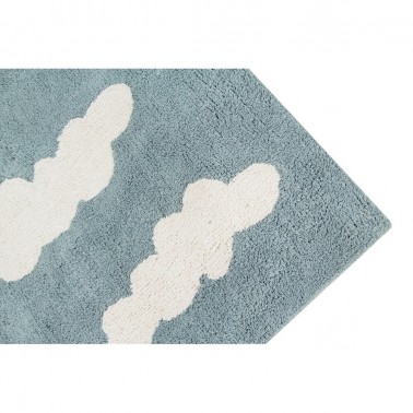 Alfombra lavable Clouds Vintage Blue