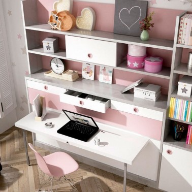 Cama abatible Horizontal G-Line con Libreria