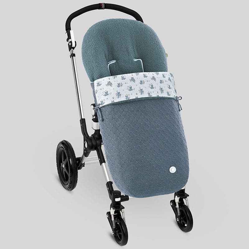 Saco silla Volpe Pelo Azul Plomo