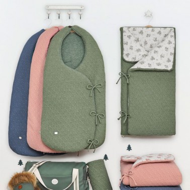 Saco cuco Volpe Azul Plomo