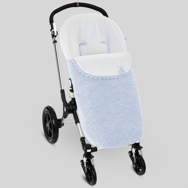 Saco silla Pois Azul Nube