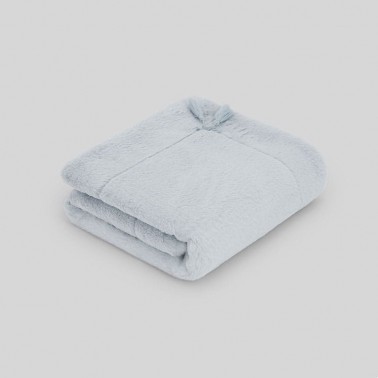 Manta pelo y tela Pois