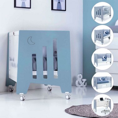 Cuna Colecho Omni Azul de Alondra