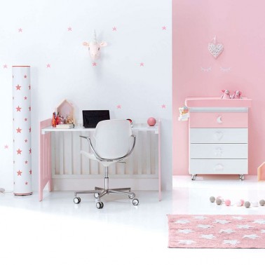 Cuna Colecho Omni Rosa de Alondra