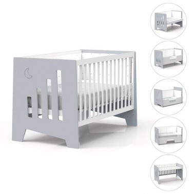 Cuna Colecho Omni Grey Alondra