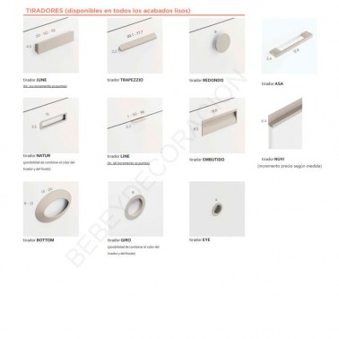 Comoda con cajones y estante terminal