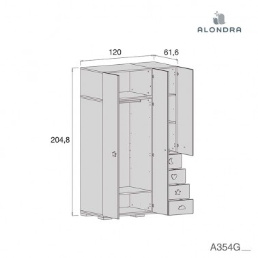 Armario Bubble grande