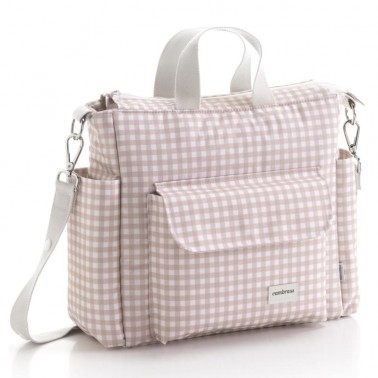 Bolso maternal Pack Abril Crepe