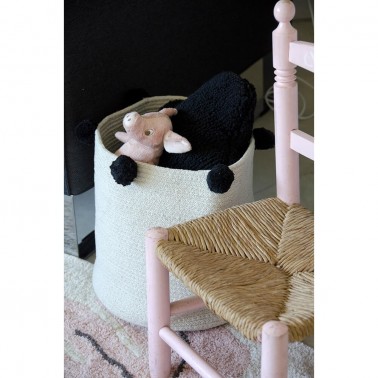 Cesta Bubbly Natural Negro