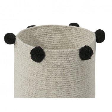 Cesta Bubbly Natural Negro