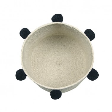 Cesta Bubbly Natural Negro