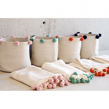 Cesta Bubbly Natural Verde