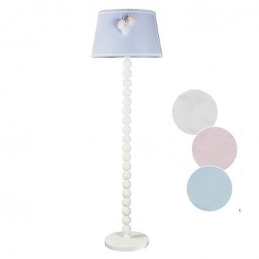 lampara infantil suelo modelo nube tres colores