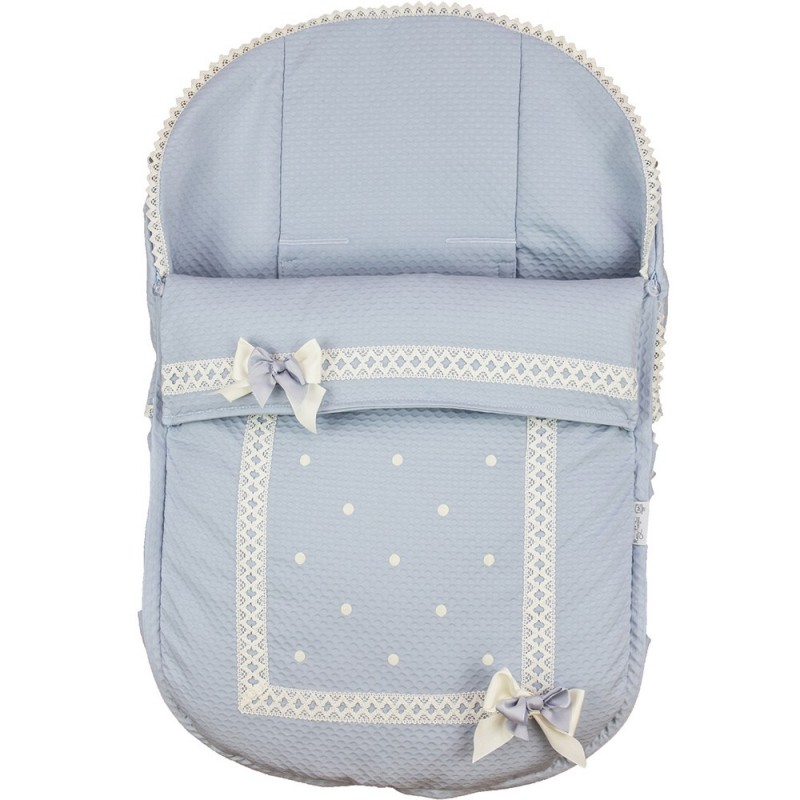 saco grupo 0 bodoques lencero celeste empolvado